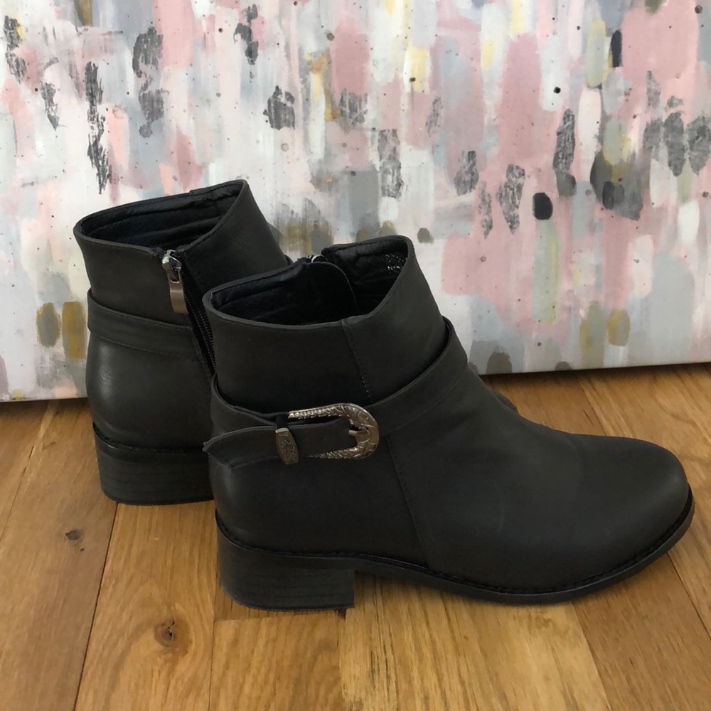 Black booties